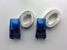 Ratchet straps PAIR NON RUST