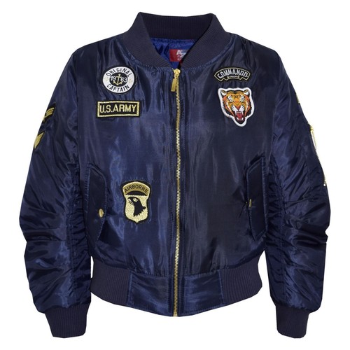 Kids boys girls - jacket, badges