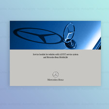 Mercedes Service History Book Blank For All Models