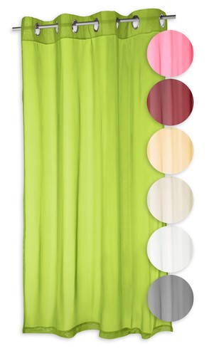 Voile decorative dish eyelets - dish,