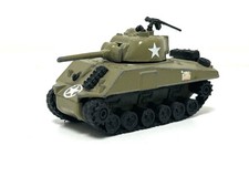 Zylmex USA Sherman M4A3 Tank #T415 Diecast 1:87 Scale Vintage 1990s Model Toy