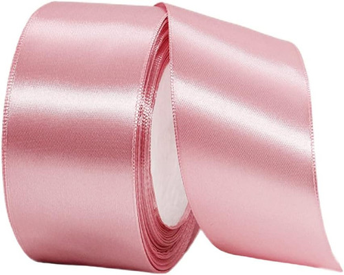 40mm wide blush pink ribbon - wide,