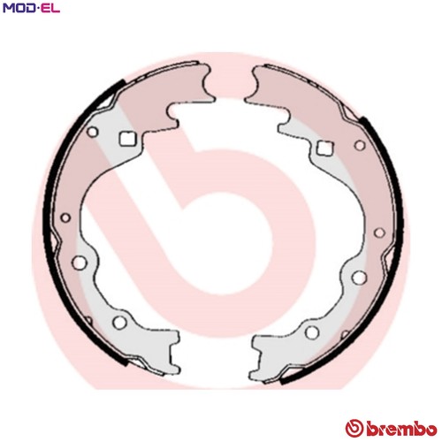Brake shoe set 514 - 49,