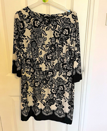 Atmosphere black white - black/white, floral