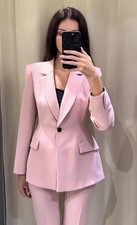 ZARA NEW WOMAN PINK FITTED