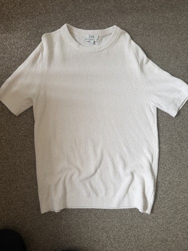 Men cos shirt - t, cream