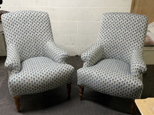 Pair french armchairs in - pair,
