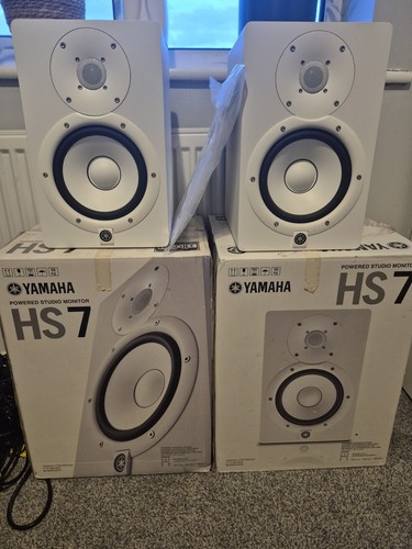 Yamaha hs7 white studio - yamaha,