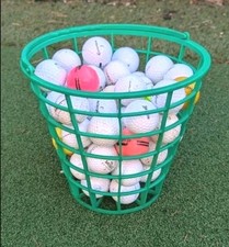 Green Golf Ball Driving Range