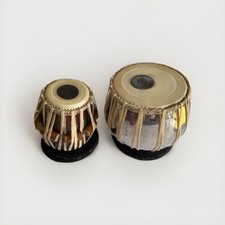 World renowned Sadanand Tabla Drum Set with Case and Accessories