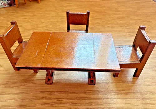 Doll house furniture vintage - doll,