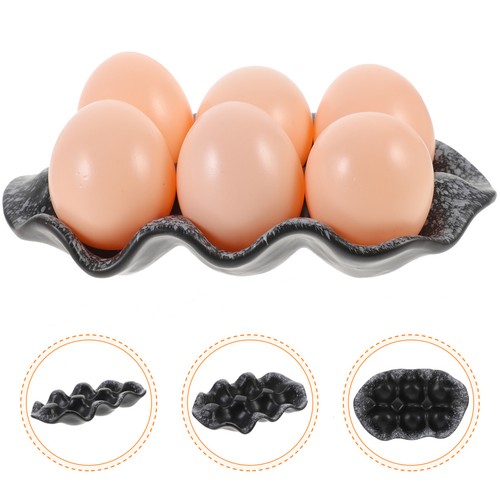 Ceramic egg tray holder - egg,
