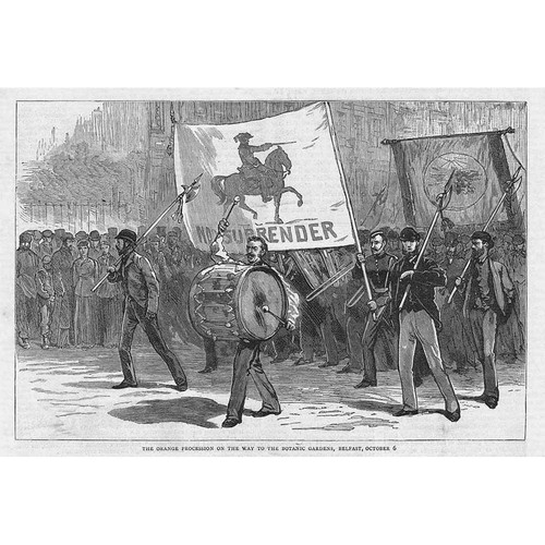 Belfast orange procession - belfast,