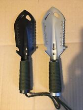 Portable Hiking Wild Camping Steel Trowel Shovel Digging Gardening Multi Tool