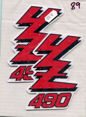 Yz490 490 1989 tank - yz490, yz