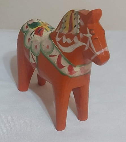 Vintage swedish orange - swedish, dala