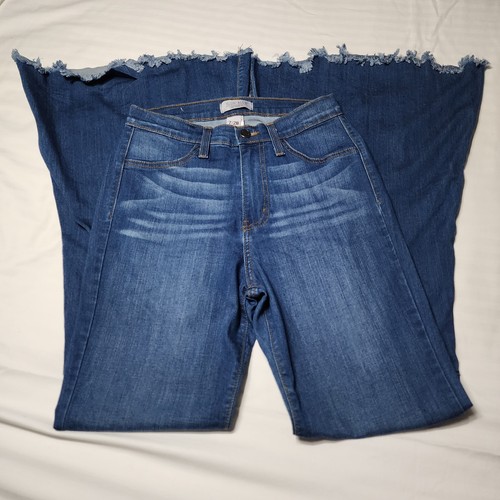 Judy blue bell bottom jeans - blue,