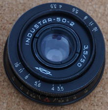 Industar 50-2 50mm F3.5 Lens
