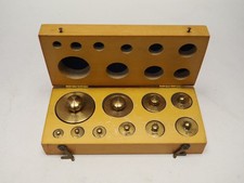 METRIC BRASS 10 WEIGHT SET