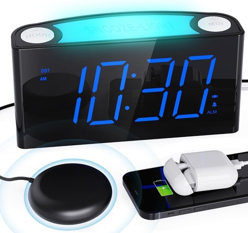 Vibrating alarm clock for - vibrating,