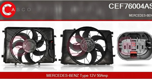 Radiator fan motor for