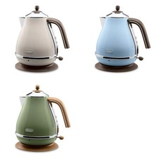 NEW JAPAN De'Longhi Icona Vintage Electric Kettle KBOV1200J 1.0L Stainless