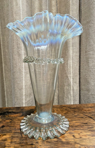 Large vintage opalescent - vintage, art
