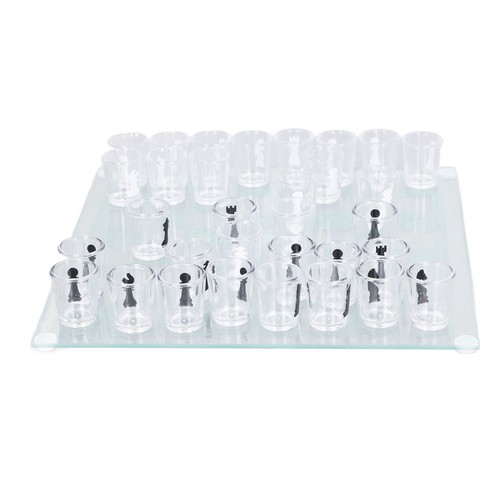 Shot glass chess set - chess,