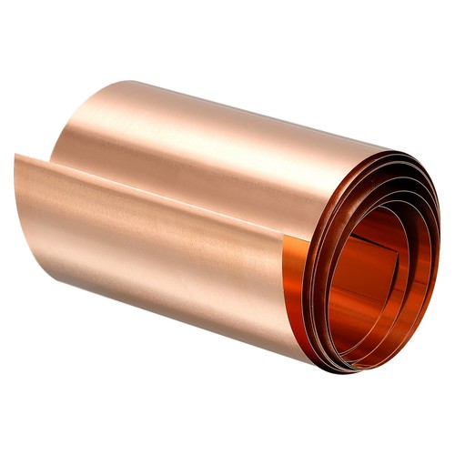 Copper thin foil roll sheet - thin,