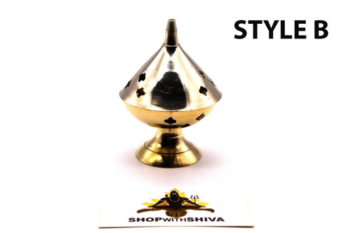 Incense resin brass burner - incense,