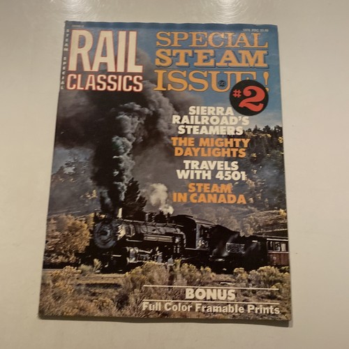 1976 rail classics magazine - rail,