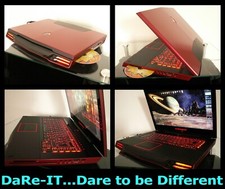 DaRe UFO Alienware M15x RED i7 EXTREME + AMD 8950m + SSD + Win 11 Laptop