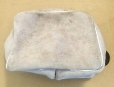 Vintage Real suede Fishing Reel Case + Zip Carp Fly Coarse Barbel Tackle