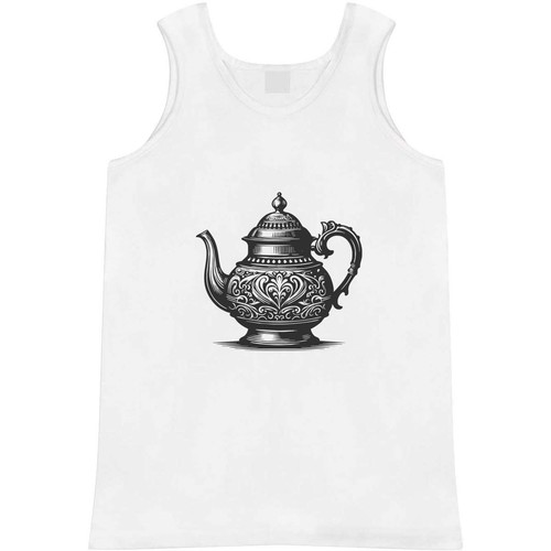 Fancy teapot adult vest - 'fancy, teapot'