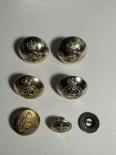 Military Buttons Job Lot Royal Army Medical Corps Royal Artillery Foreign Legion