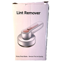 Rechargeable Lint Remover Fabric Shaver Rotary Blades 60-Min Runtime