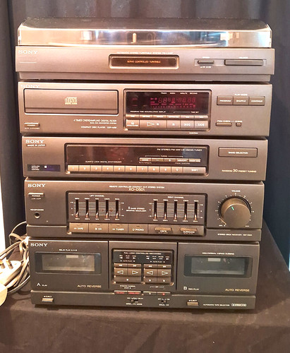 Vintage sony stereo music - sony,