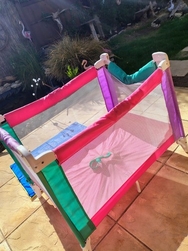Travel cot playpen with - travel,