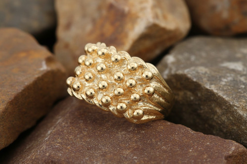 9ct yellow gold keeper - 9ct,