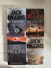 4 x Jack Higgins Hardback Books - (Bundle, Job Lot) 