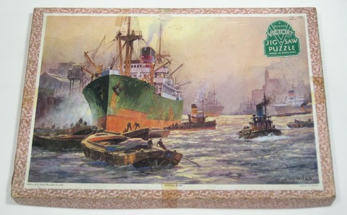 Vintage victory plywood jigsaw - victory,