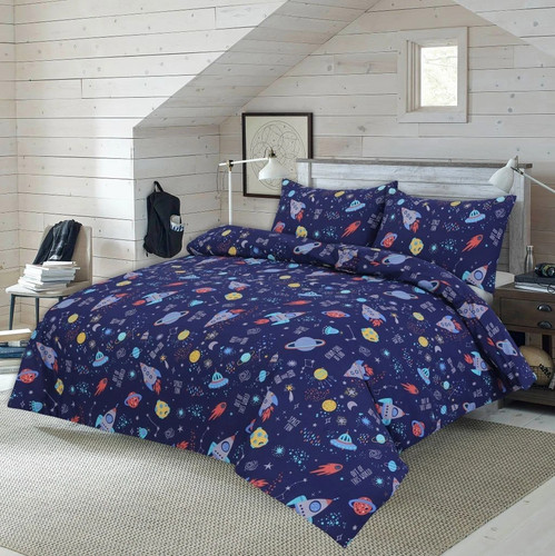Space fun galaxy printed kids - printed,