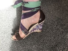 Ladies Outfit - Karen Millen -Dress Size 12  - Shoes 5.5  & Bag Races/prom/weddi