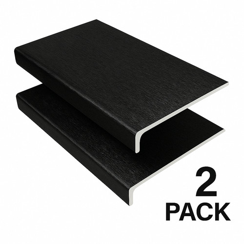 Black ash upvc - ash, capping