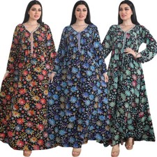 Dubai Women Floral Print Maxi