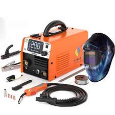 HITBOX 220V 3 IN 1 200A MIG WELDER MMA TIG GASLESS IGBT INVERTER WELDING MACHINE