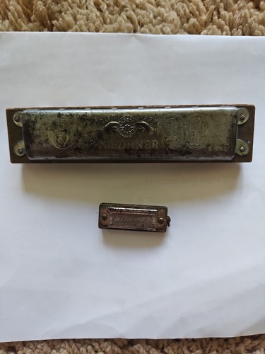 Vintage hohner echo harmonica - vintage,