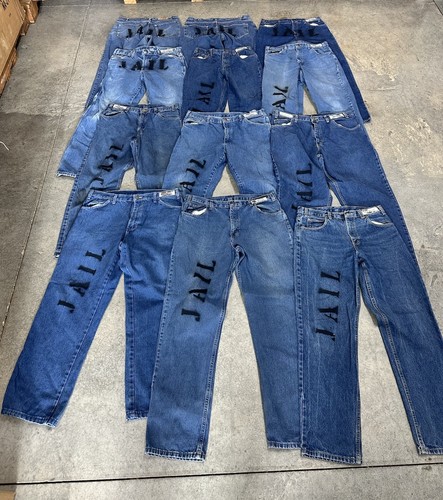 Lot vintage jail denim - lot,