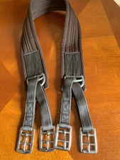 HORSE GIRTH STRAP BROWN SELF ADJUSTING LENGTH 42 INS LONG