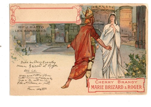 Advertising cherry brandy - advertising.,